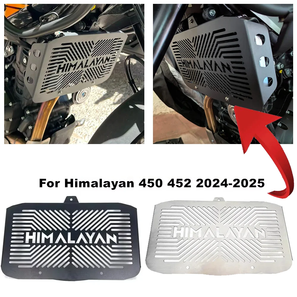 

For Royal Enfield Himalayan Radiator Guard Grille Protection Cover Levers Gears Sliders Motorcycle Accessories 450 452 2024 2025