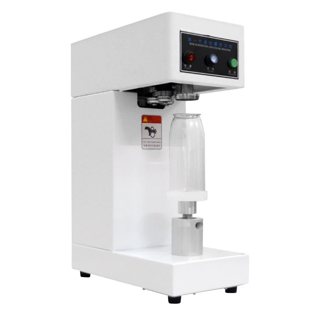 QLS-180 AutomaticMachine Aluminum Beer Can Sealer Milk Sealing Machine Beverage Bottle Sealing Machine
