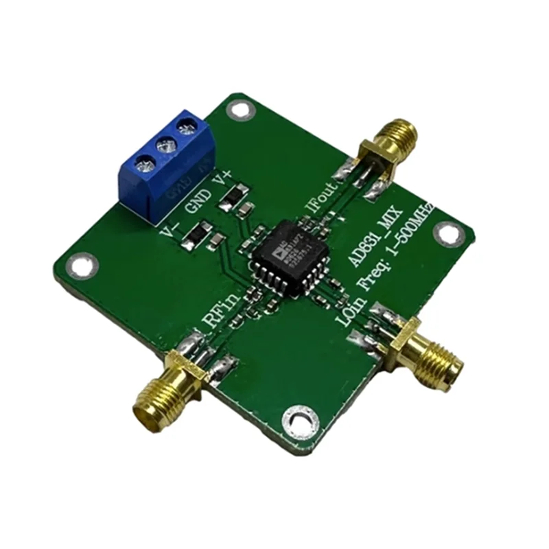 B50B-1Pcs High Frequency Multiplier Ad831 500M Bandwidth Up/Down Mixer Frequency Co Frequency Rf Mixer