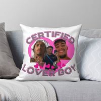 Kidd Kawaki Certified Lover Boy Pillowcase Polyester Linen Velvet Pattern Zip Throw Pillow Case Sofa Seater Cushion Cover 45x45