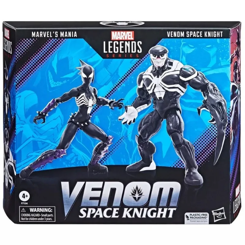 

Hasbro Original Marvel Legends 6inch Mania and Venom Space Knight 2 Pack Action Figure toys for children