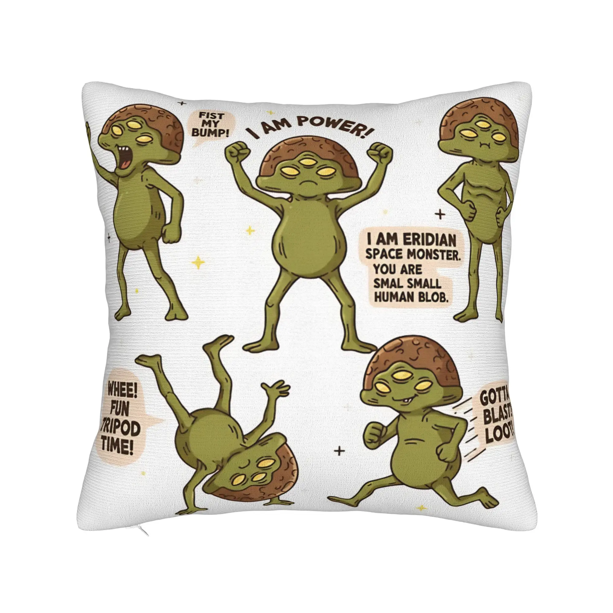 Project Hail Mary Pillow Case  Square Pillow Cover Retro Trendy Cushion Cover For Wedding Party Home Decor