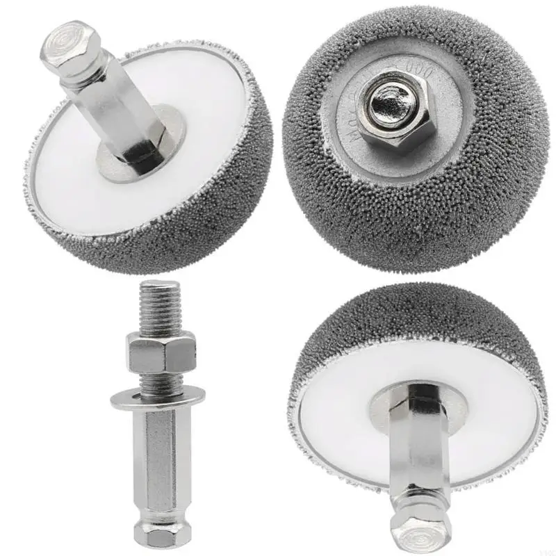 عجلة تلميع بأكسيد الألومنيوم سهلة الاستخدام لإزالة المطاط بشكل فعال وتنعيم الأسطح Y4QC #5