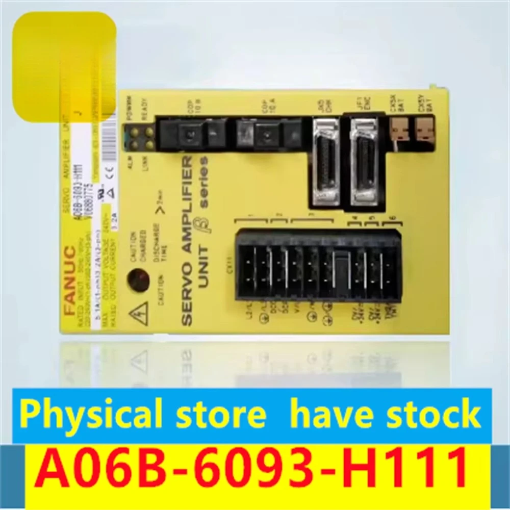 A06B 6093 H111 AC Servo Drive Unit with Overload Protection 12V 10A High Efficiency for Industrial Automation