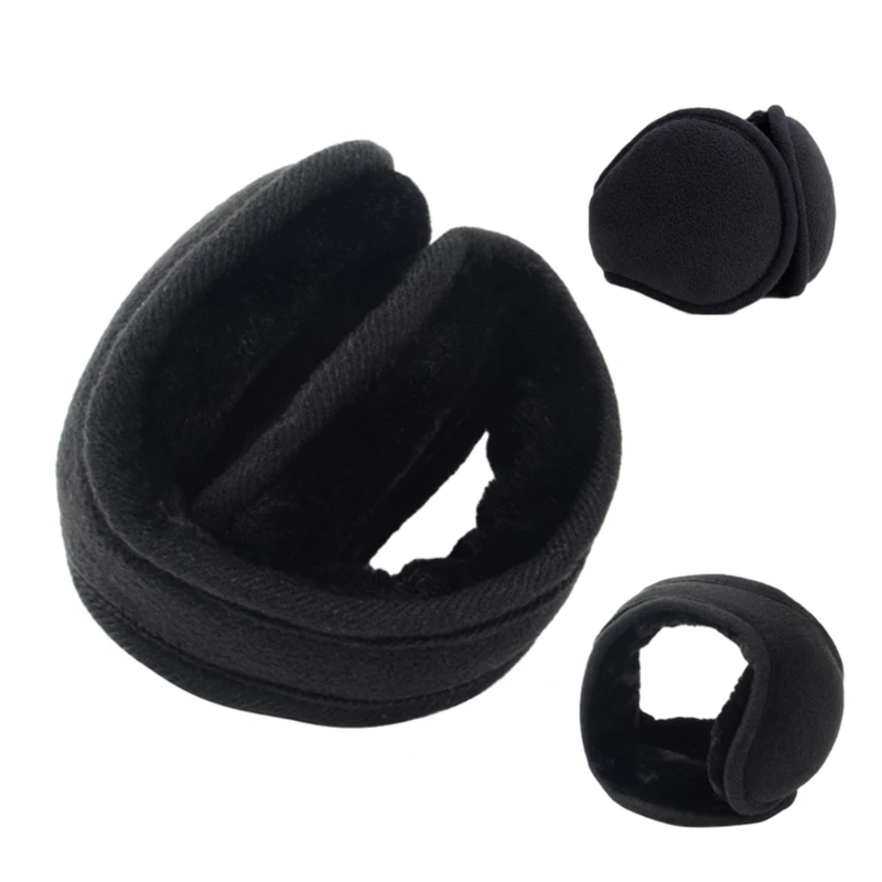 Adolescentes orelha proteger earmuff guarnição reflexiva pelúcia orelha mais quente inverno para meninas dropship