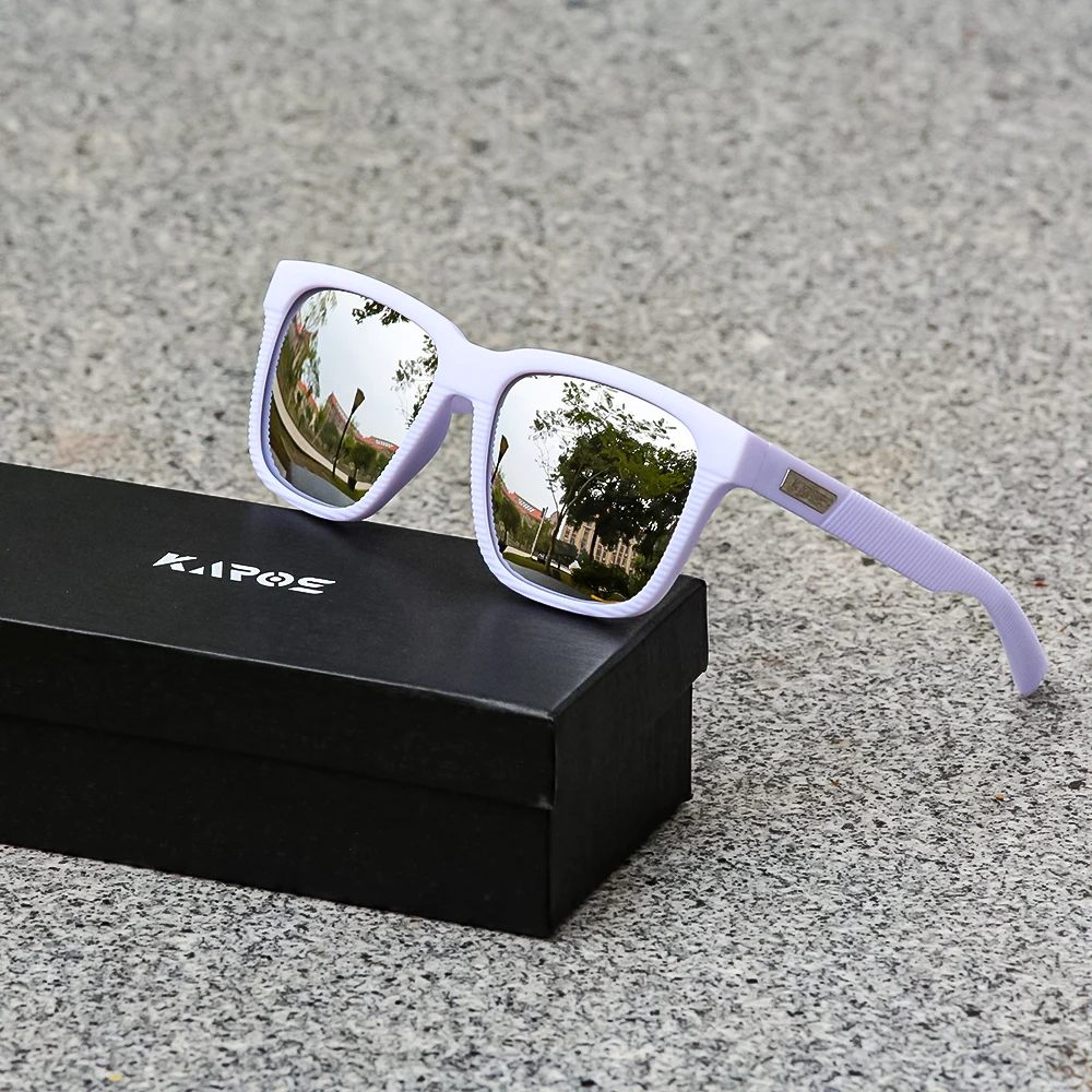 

KAROS Trendy Polarized Sun Glasses Men Women UV Blocking Durable Fishing Driving Cycling Hiking Sports Eyewear with Box YZ2013