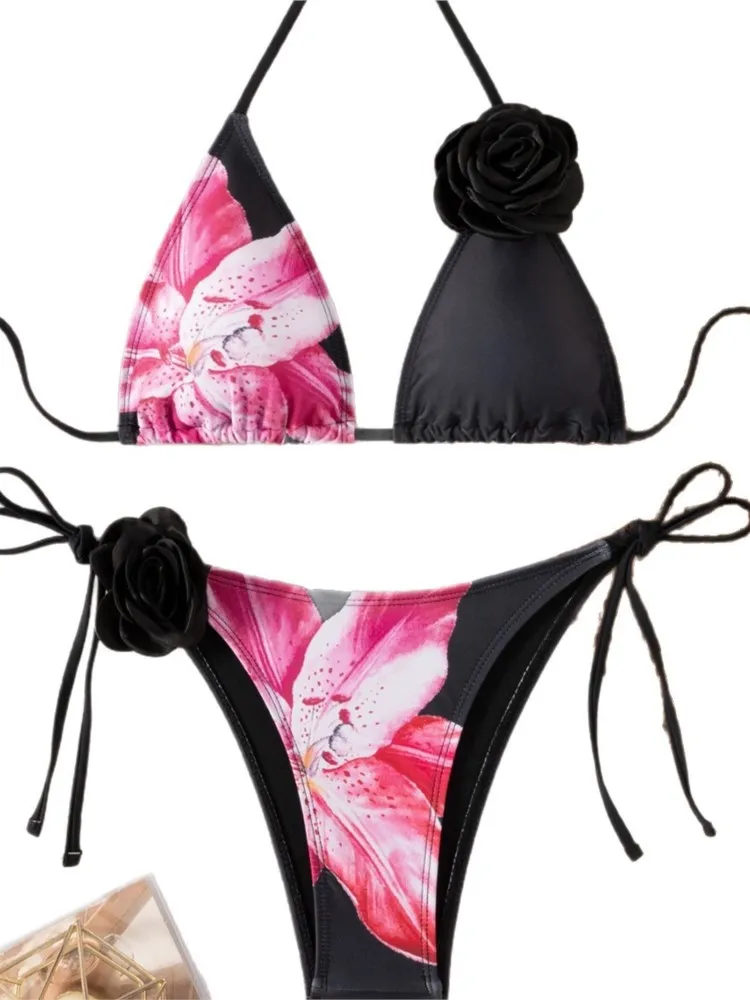 ملابس السباحة امرأة ملابس السباحة مثير بيكيني جديد رفع البيكينيات مجموعة البرازيلي المايوه ملابس للنساء Biquini قطعتين الدعاوى