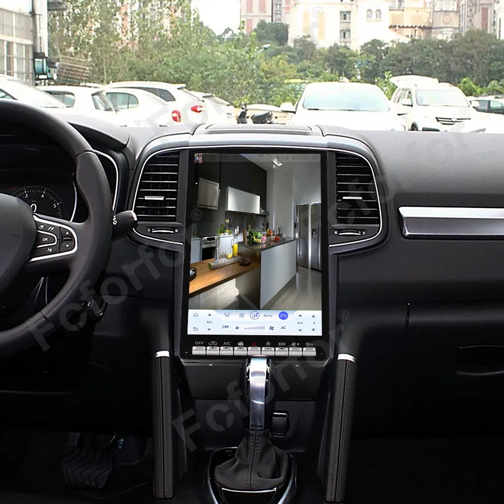 

Автомагнитола Qualcomm с 14,5-дюймовым HD-экраном, CarPlay, Android 14 для Renault Koleos/Megane IV 2016-2019, GPS-навигация, ЖК-панель приборов