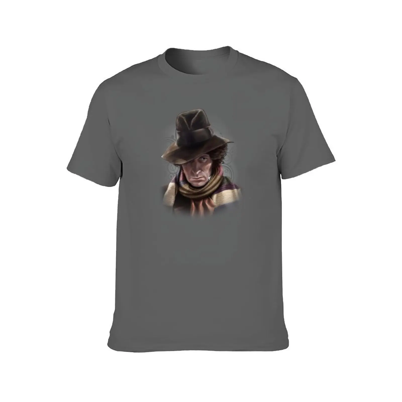 Fourth Doctor - Tom Baker T-Shirt graphic shirts kawaii clothes mens graphic t-shirts hip hop