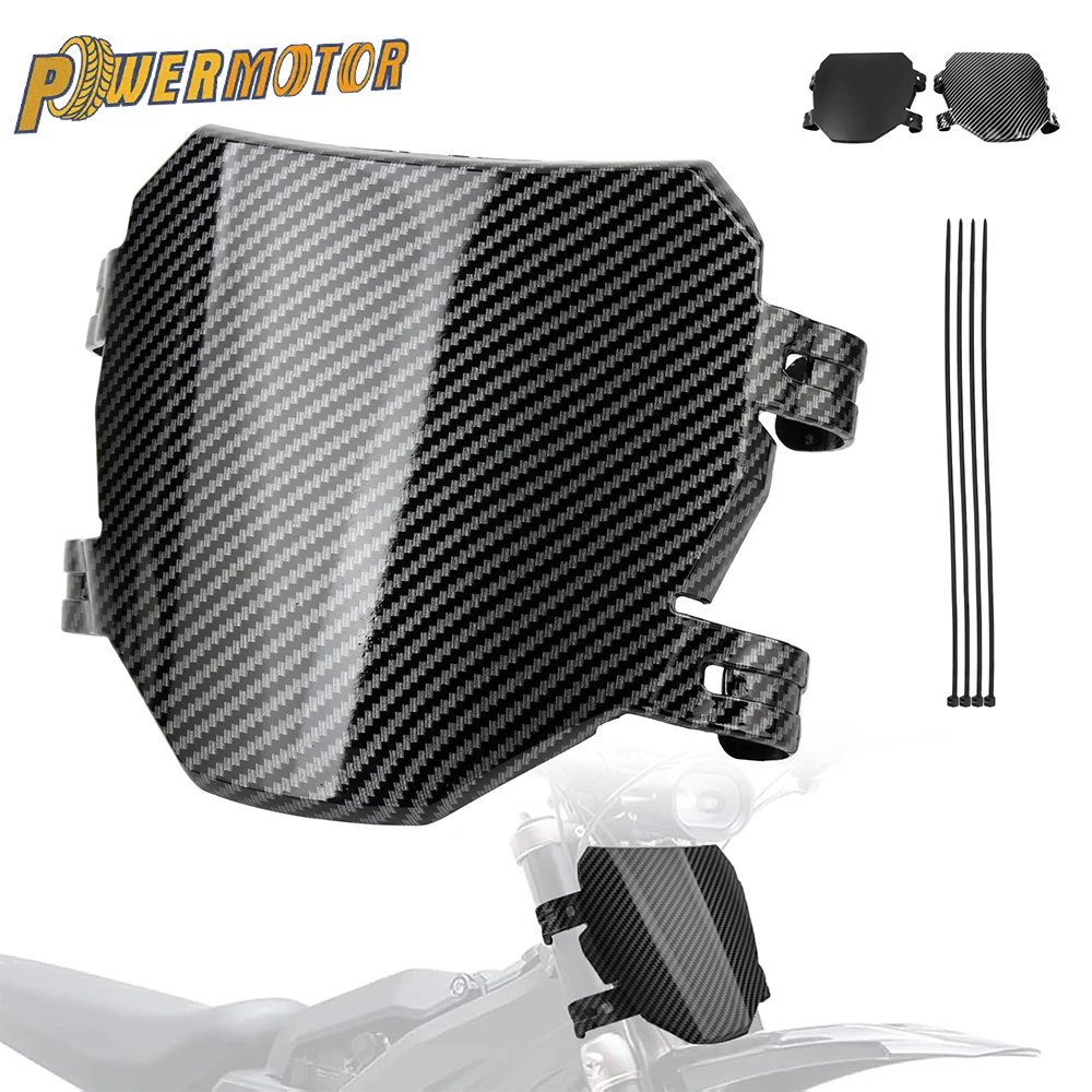 E-Bike For Surron S X Talaria Sting MX3 MX4 Front Number Plate Motorcycle Accessories Universal Dirt Bike Electric Motocross