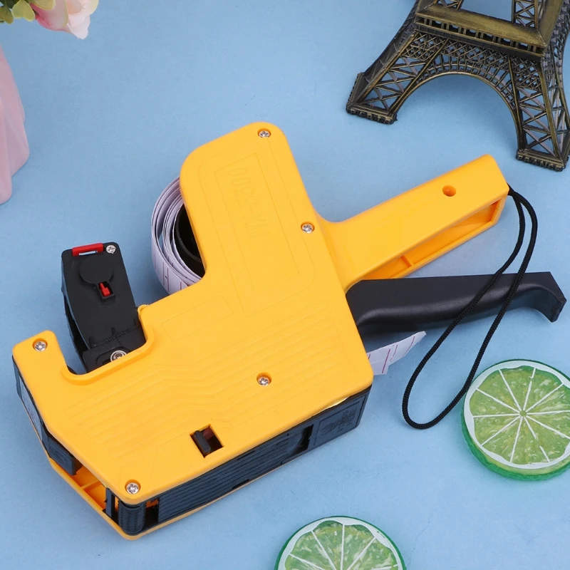 MX-5500 8 أرقام شارة السعر بندقية ملصقات ملصقات لصيقة علامة + 2 لفة حبر دروبشيب