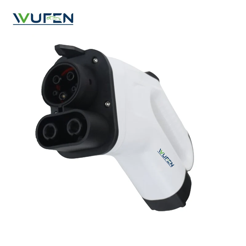 WUFEN CCS Combo 1 EV Adapter EV Charger CCS 1 Plug CCS1 Charging Connector 1000V200A DC for COMBO CCS EV Accessories