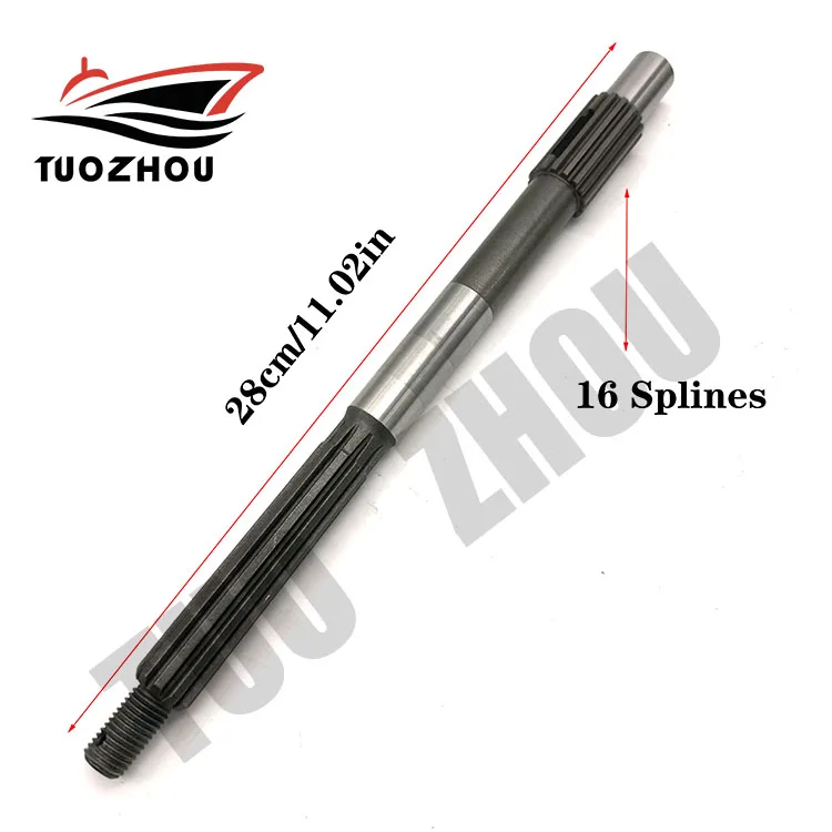 

Boat Propeller Shaft 346-64211-6 ,Made in Taiwan for Tohatsu Mercury Nissan Outboard Engine Motor 25HP 30HP