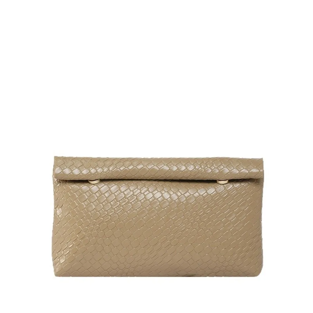 Fashion Buckle Women Clutch Bag Stone Pattern Large Capacity Women's Handbag Multifunctional Coin Purse Women