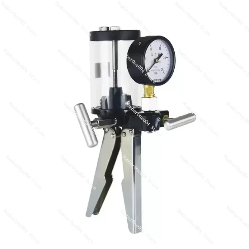 

Hydraulic Manual Pump 25Mpa Portable Handheld Hydraulic Pump Portable Manual High-Pressure Oil Pump