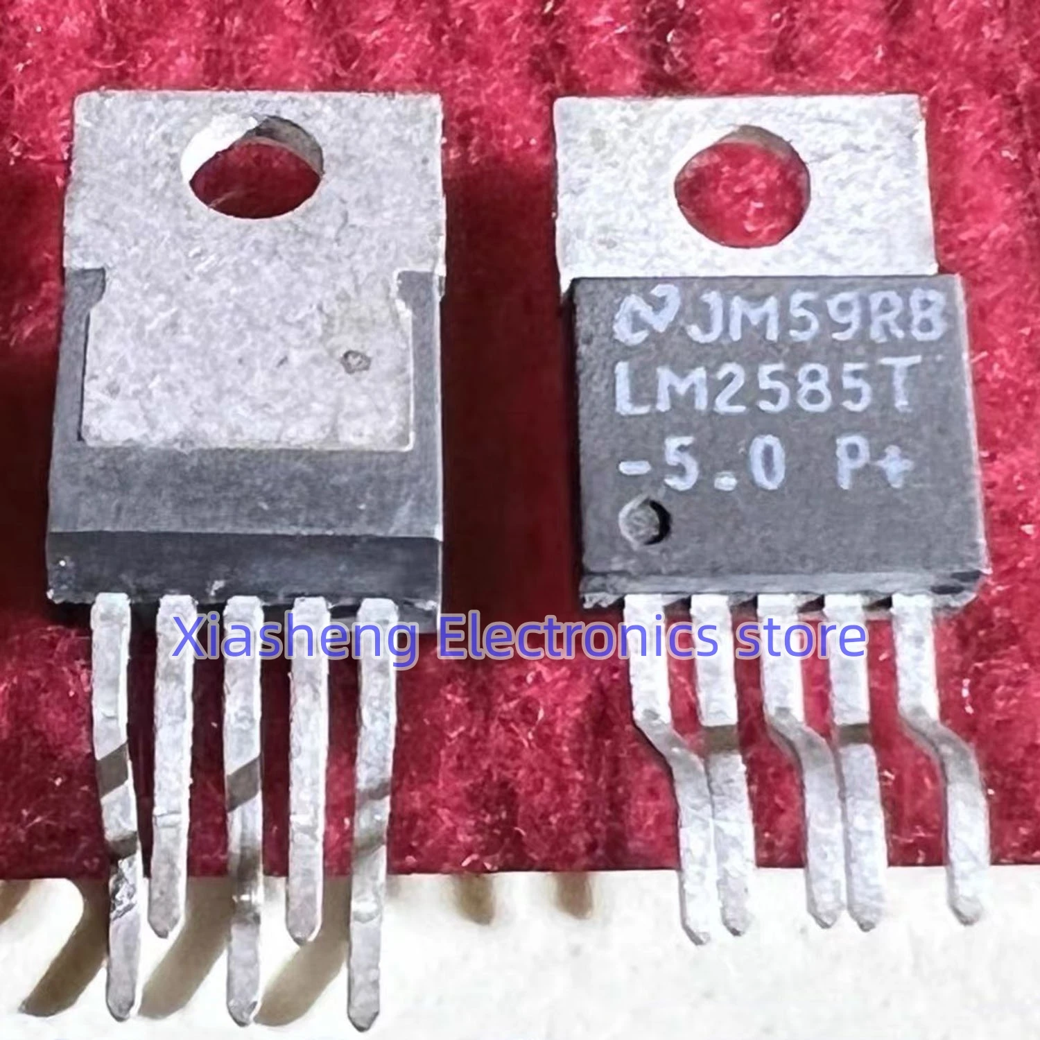 New Original 2Pcs LM2585T-5.0 TO-220 Switching Power Supply IC In Stock Electronic Components Good Quality