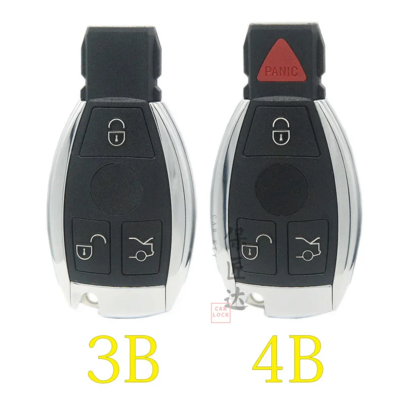 Baojiangda car key fit for original CG cgdi MB be key 315MHz/433MHz cgdi MB with smart remote key 3/4 button