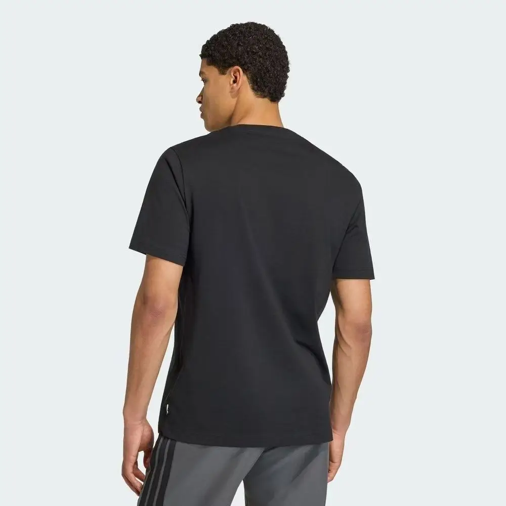 Adidas Panda Chill Camo T-Shirt Short-Sleeved Men's Camouflage Pattern Comfortable, Soft, Versatile, Simple Round Neck, Pure Cotton Kb4849