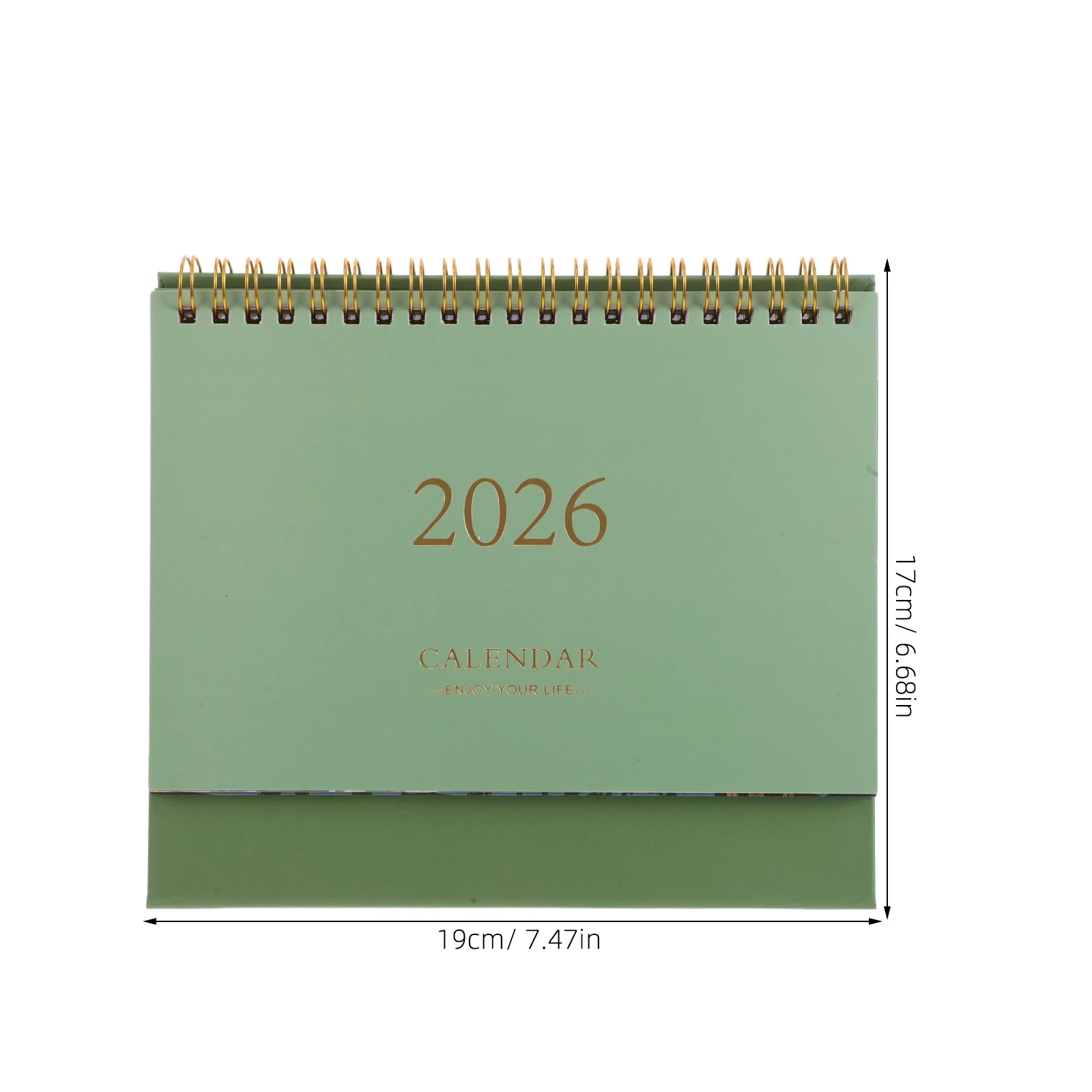 2026 Mini Desk Compact Small Desktop For Office Home Decor Daily Schedule Organizer Portable Planning Pad Minimalist Yearly