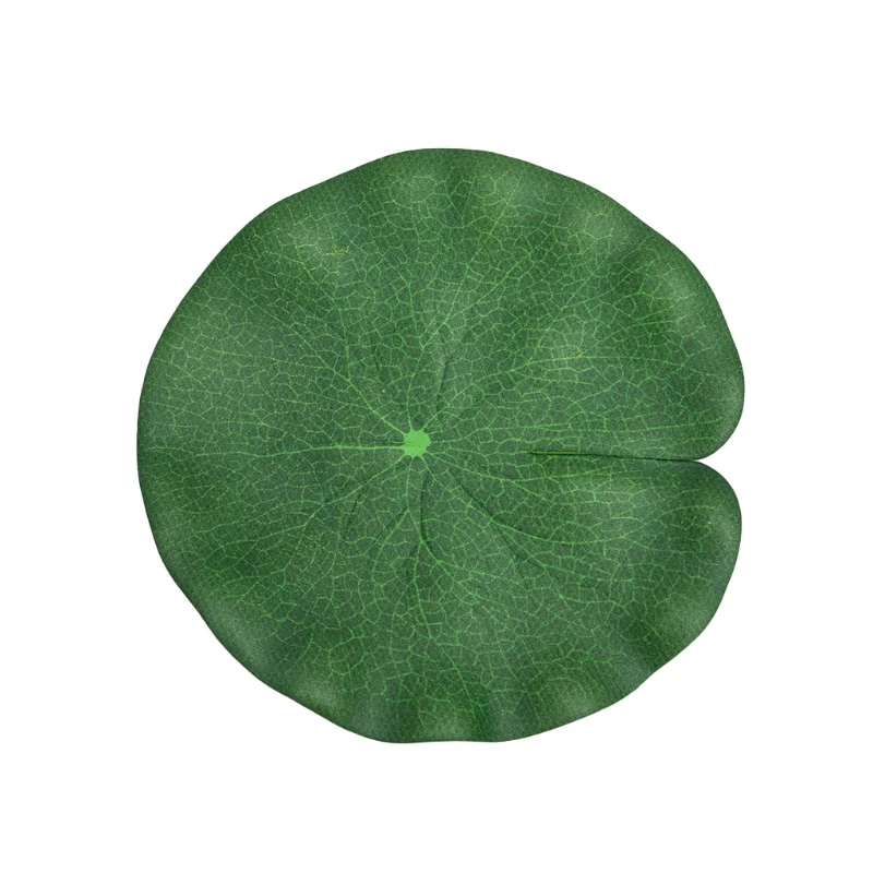 F92b daun lotus buatan 4 bungkus air fitur tanaman kolam mengambang tanaman lanskap 4 ukuran simulasi l, l, waterproof air