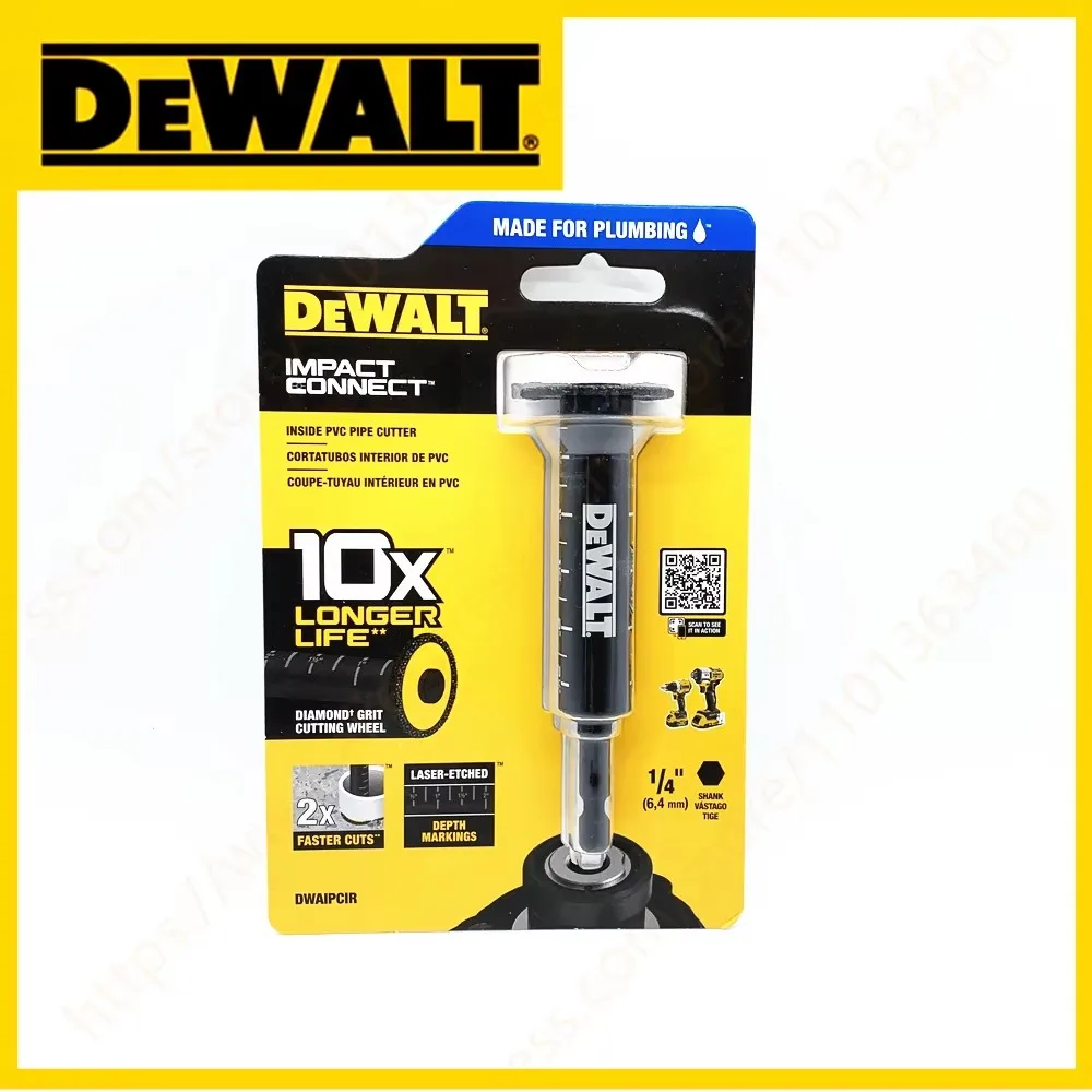 

DEWALT DWAIPCIR Impact Connect внутри труборез из ПВХ, диаметровое колесо для резки, аксессуары для электроинструментов