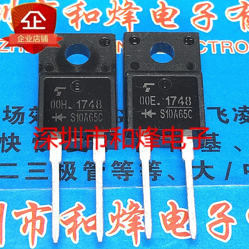 5PCS-10PCS S10A65C TRS10A65C  TO-220F-2 650V 10A Transistor On stock Quality Guarantee