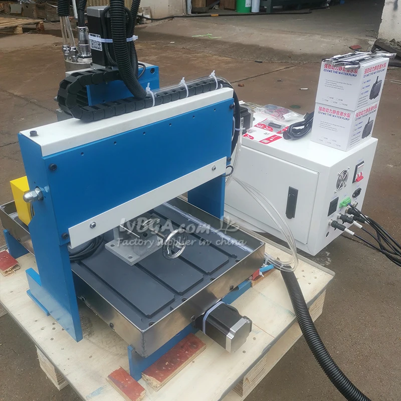 3040 CNC Router Engraving Milling Machine Offline Version Square Rail Engraver 1.5KW 2.2KW 3/4 Axis Can Upgraded Dual Spindles