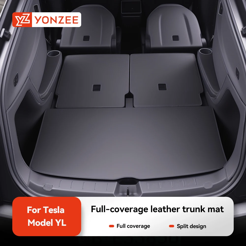 Tapete de Porta-Malas YZ para Modelo YL Juniper 2026 em Couro Nappa, Cobertura Total, Antirriscos, Forro Interno para Porta-Malas Traseiro, Acessório de Interior