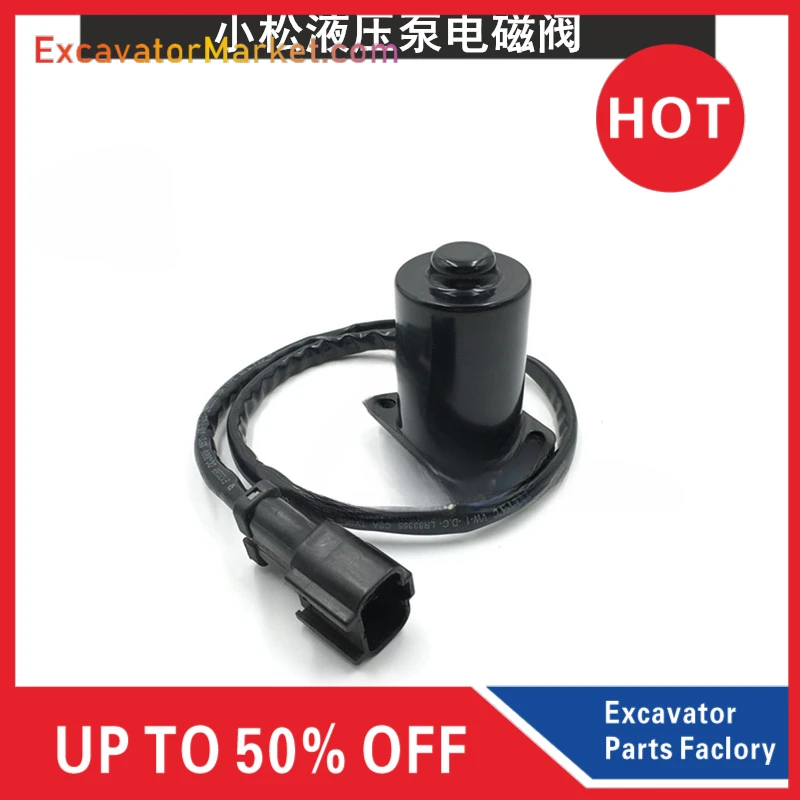 

for Hydraulic Pump Solenoid Valve Cummins 6D102 Main Pump Solenoid Valve Excavator Komatsu Pc120 200 220 350-6