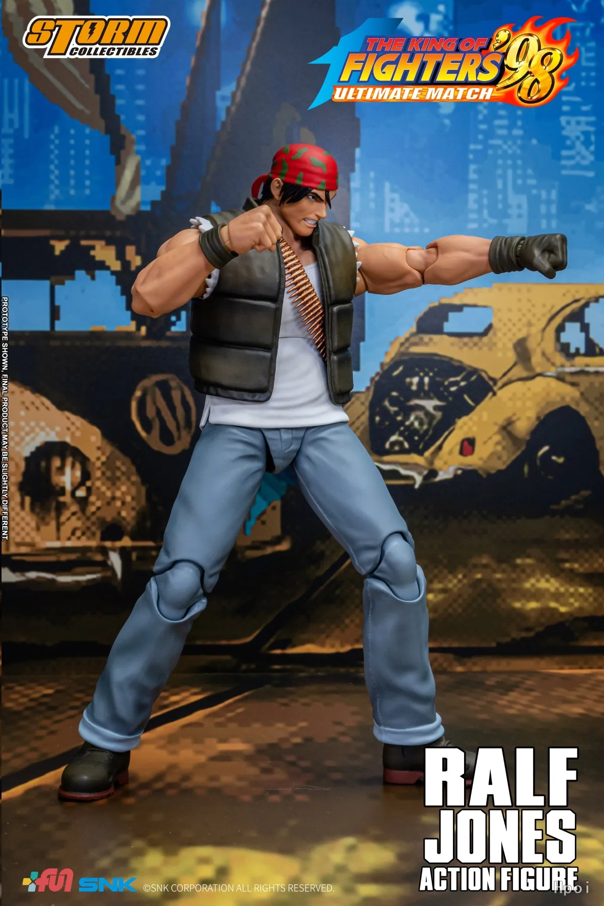 【オリジナル】ストームコレクティブルズ RALF JONES - THE KING OF FIGHTERS'98 UM アクションフィギュア オーナメント コレクション モデル おもちゃ