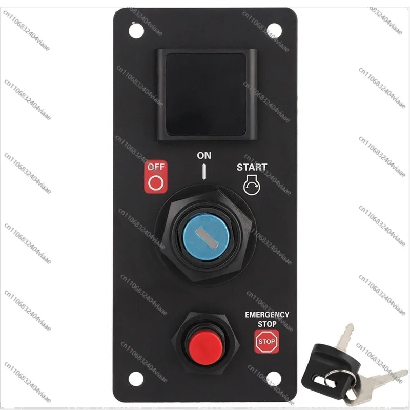 For Outboard Ignition Switch Key Panel Kit Switch (4-LED) 06323-ZZ5-764