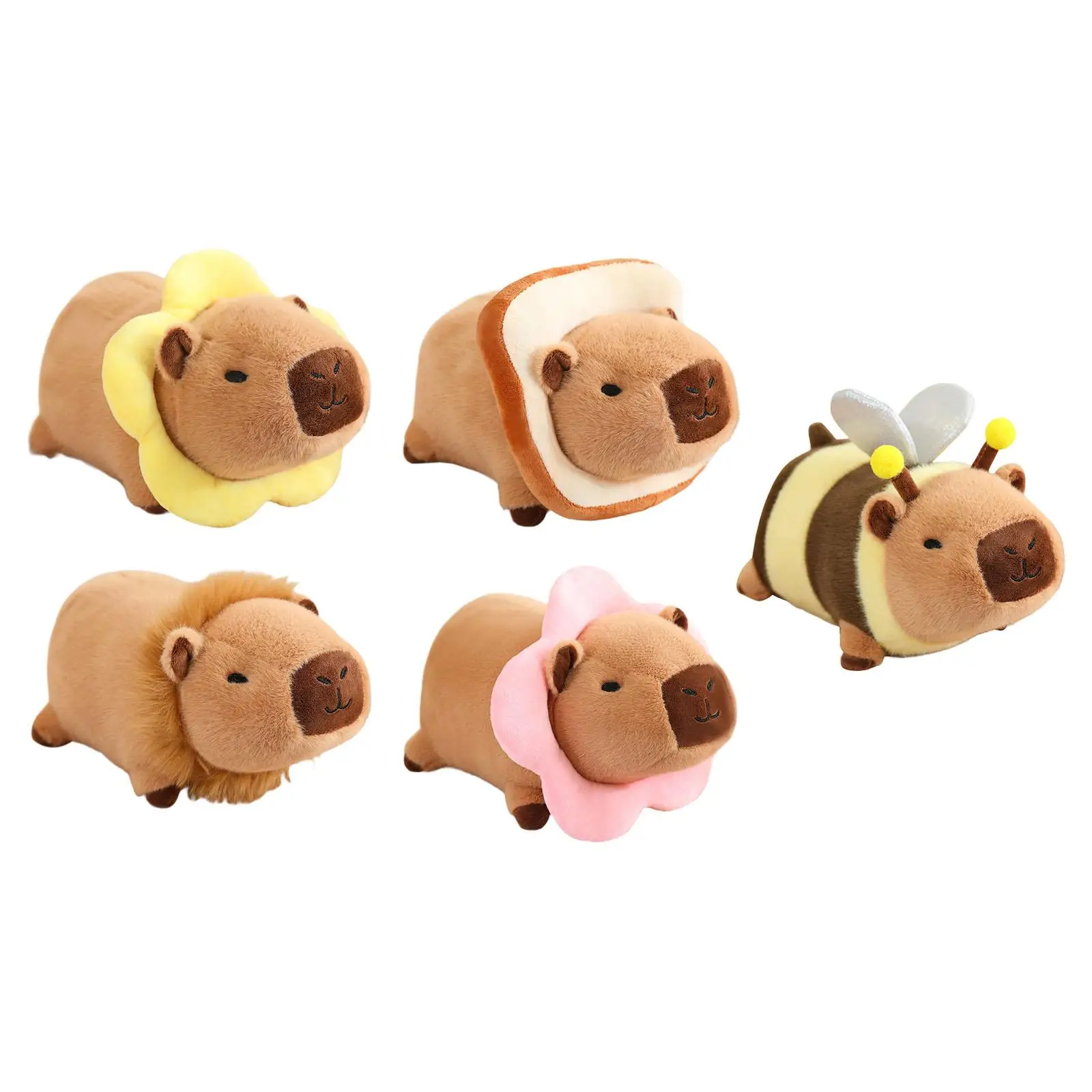 

Capybara Plush Doll Soft Toy Home Decorative Stuffed Toy for Adults Party Favors