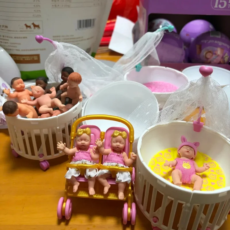 Zuru 5 Surprise My Mini Baby Series 2 Silicone Doll Blind Box Surprise Ball Pretend Play Collectible Toy For Collectors view 2
