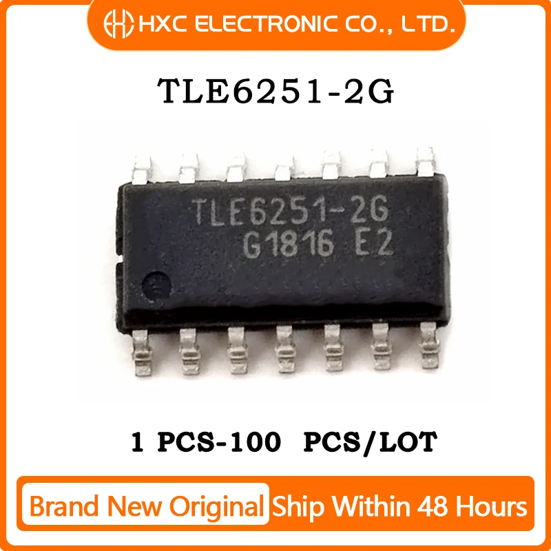 10/50/100PCS 100% New TLE6251-2G TLE6251 SOP14 CHIP