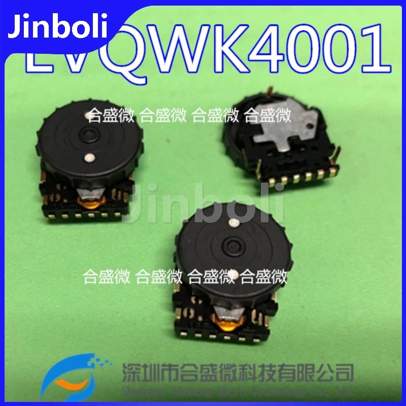 

1 шт. новый оригинальный роликовый энкодер EVQ-WK4001 360 ° Тип циферблата 15-позиционный энкодер с переключателем