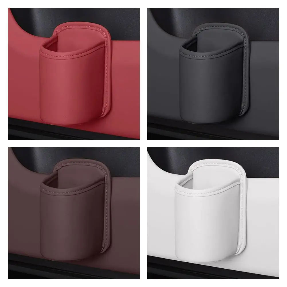 

Универсальный автомобильный дверной держатель для чашки, коробка из искусственной кожи, автомобильная чашка для воды, стеллажи для хранения, автомобильный ящик, принадлежности для напитков O8a8
