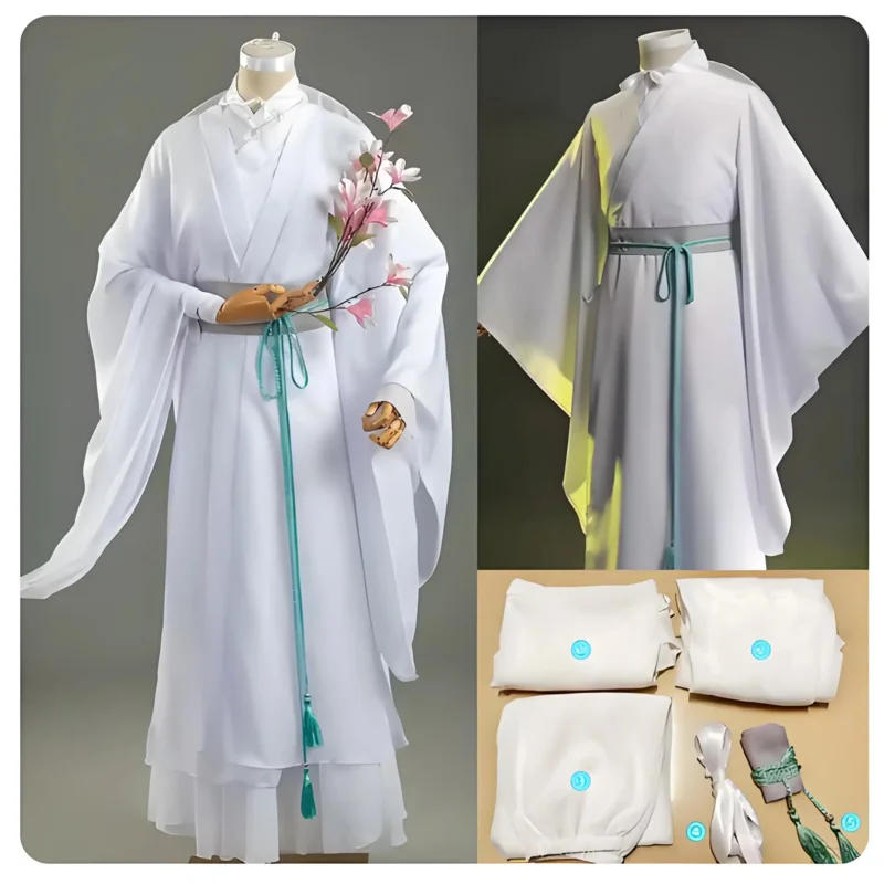 Tian Guan Xie Lian cosplay full set, Crown Prince's blessing, Hanfu, Yueshen wig, if evil, ancient costume, fighting hat, ancien
