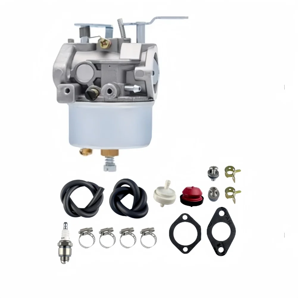 

Adjustable Carburetor Kit for Tecumseh Snow Blower Fits For HM70 For HM80 HMSK80 HMSK90 Models with Reliable Operation