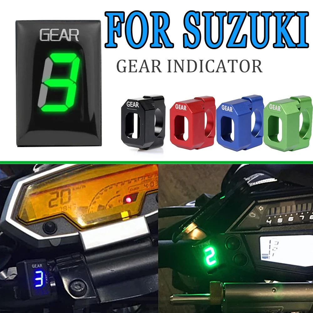 For SUZUKI Intruder C800 M800 C1500 M1500 C1800R M1800R M1800R2 EFI Motorcycle Accessories 6 Speed Gear Display Indicator Meter