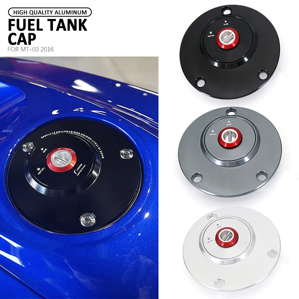 Motorcycle Accessories MT-03 Fuel Tank Cap Gas Tank Cover Oil Fuel Tank Cap Fits New For YAMAHA MT03 MT 03 mt03 2016