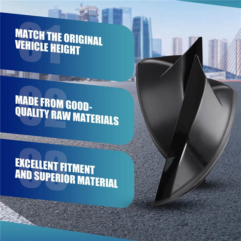 

Horned Style Side Rear View Mirror Cover Trim For Mercedes Benz W205 W213 W222 A0998110122 A0998110222