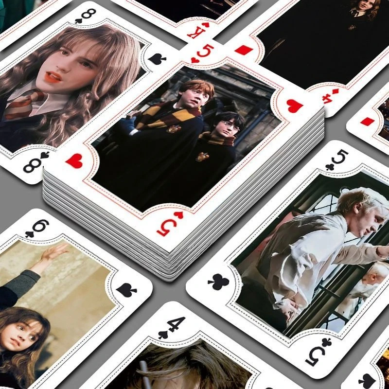 Nuevas Cartas de Póker de Harry Potter de Alta Calidad, Ideales para el Hogar, Dormitorio, Fiestas, Ocio y Entretenimiento, Cartas Duraderas