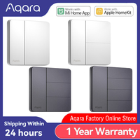 Aqara Z1 Smart Wall Switch Zigbee 3.0 More Control Compatible with Single Live/Neutral Wire Design Supports Mi home HomeKit APP