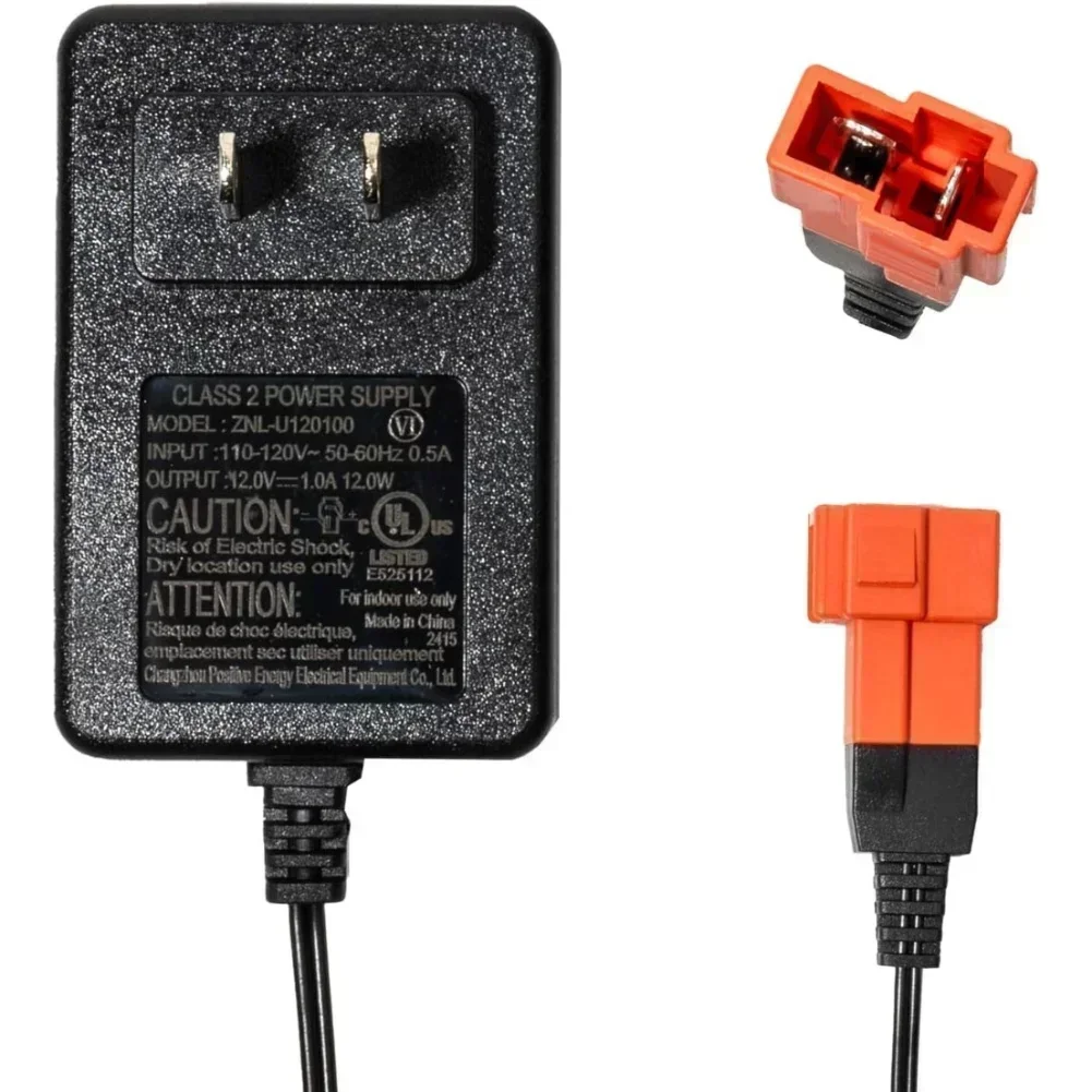 6V 12V Square Battery Charger for Children Ride On Electric Toy with Safety Protections and LED Status Indicator
