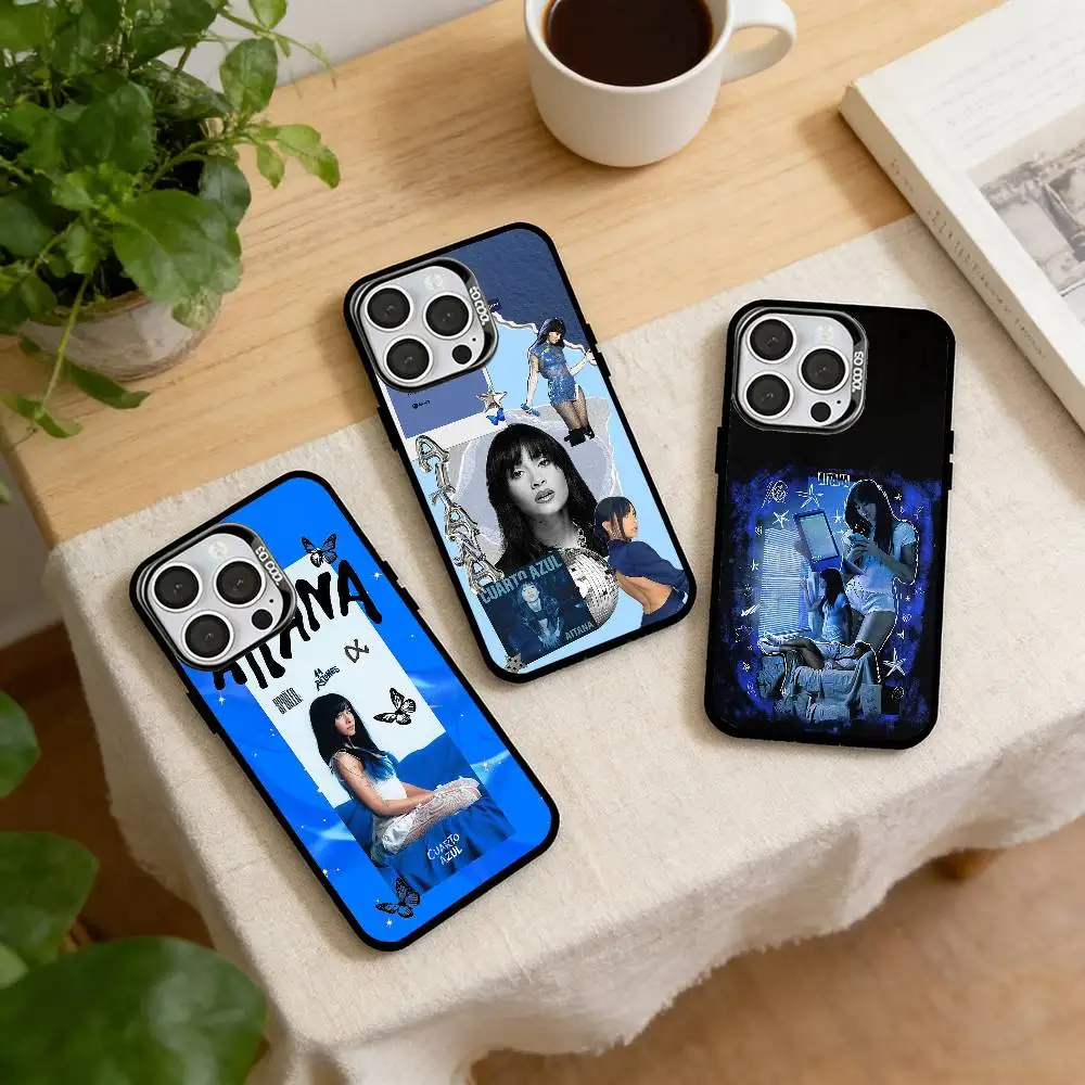

Cuarto A-AitanaS Azul Phone Case For iPhone 17,16,15,14,13,12,11 Plus,Pro Max,XS,Colored Silver Plated Inside Cover