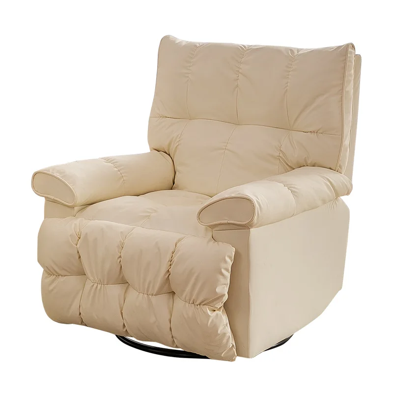 First-class space sofa cabin single person small sofa multi-functional rotating rocking chair