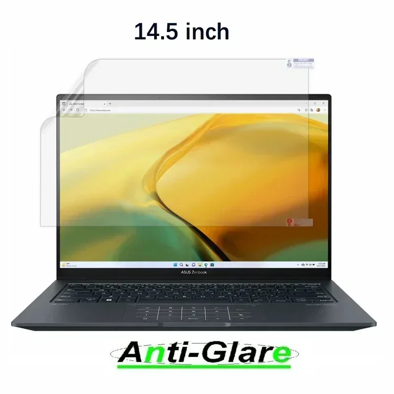 2X Anti Glare BlueRay 14.5-inch Screen Guard Protector For ASUS ZenBook 14X OLED 2023 Q420VA Q420V Q420 Laptop PC 16:10