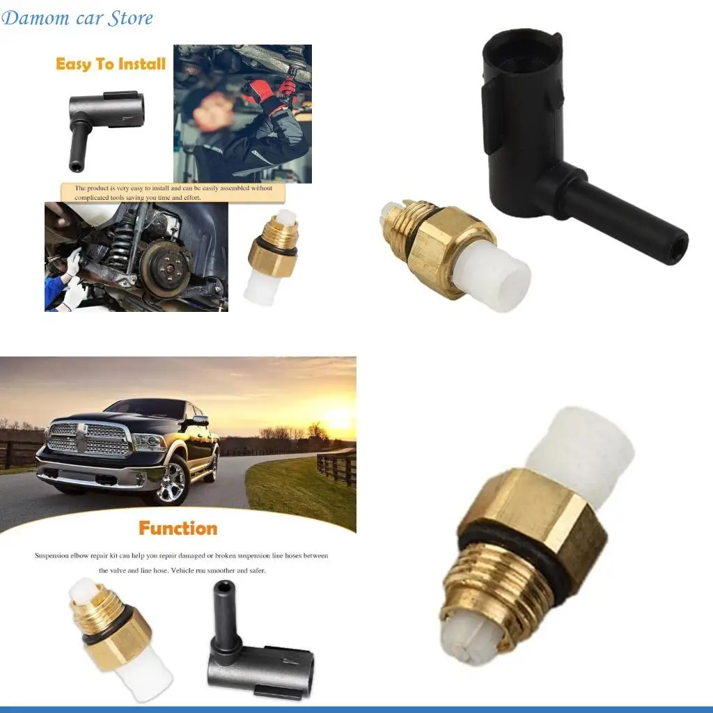 

A2UC Vehicle Air Suspension Repair Set Automotive Component Car Air Suspension Elbow Repair 68084809AA Simple to Use for WK2