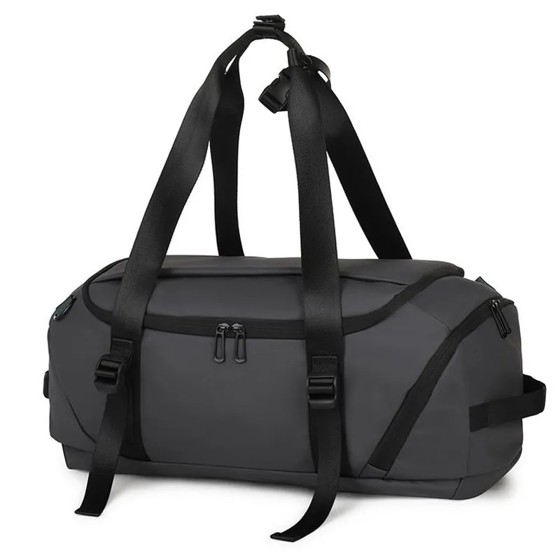 

Fitness Gym Shoulder Bag with Shoes Pocket Travel Duffel Trip Luggage Backpack Large Capacity Outdoor Sports Training Handbag