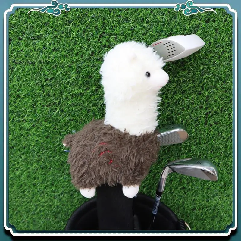 Niezawodne, urocze pokrowce na miotacze golfowe Alpaca Blade Club Headcover Golf Protector Cover Pasuje do miotaczy Blade dla mężczyzn i kobiet
